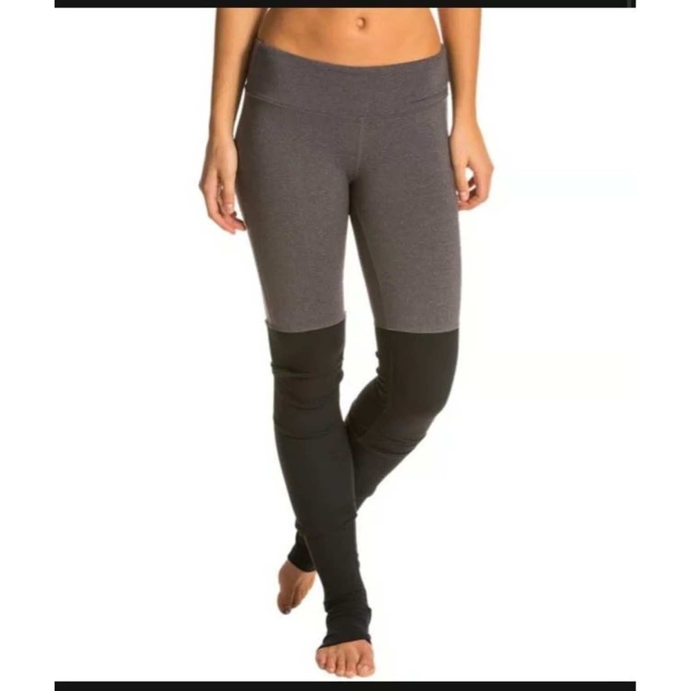 Alo Yoga Goddess Black Gray Leggings Women's Small Studio-to-Street- Premium